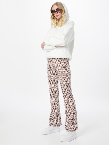 Flared Pantaloni di HOLLISTER in marrone