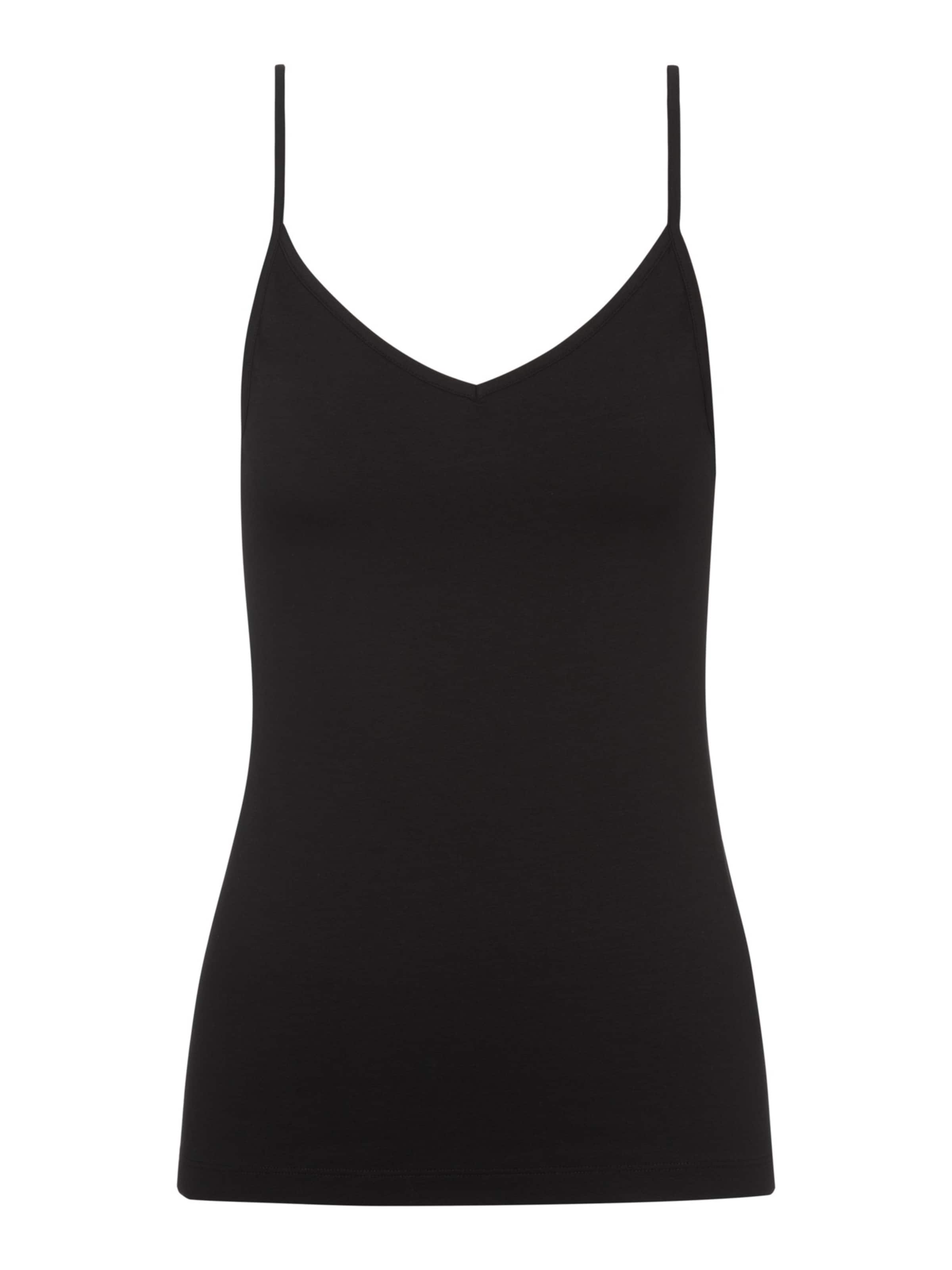 Mey Top in Schwarz: Vorderseite