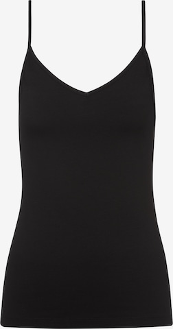 Mey Top in Schwarz: Vorderseite