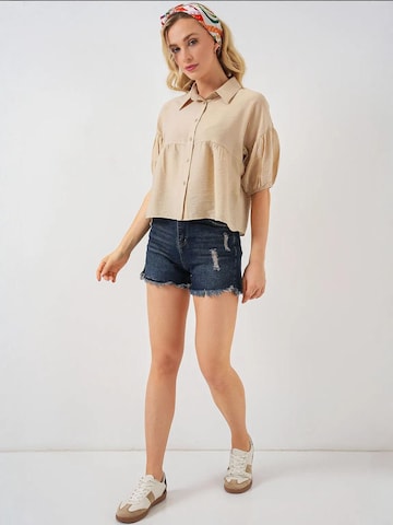 Bigdart - Blusa em bege