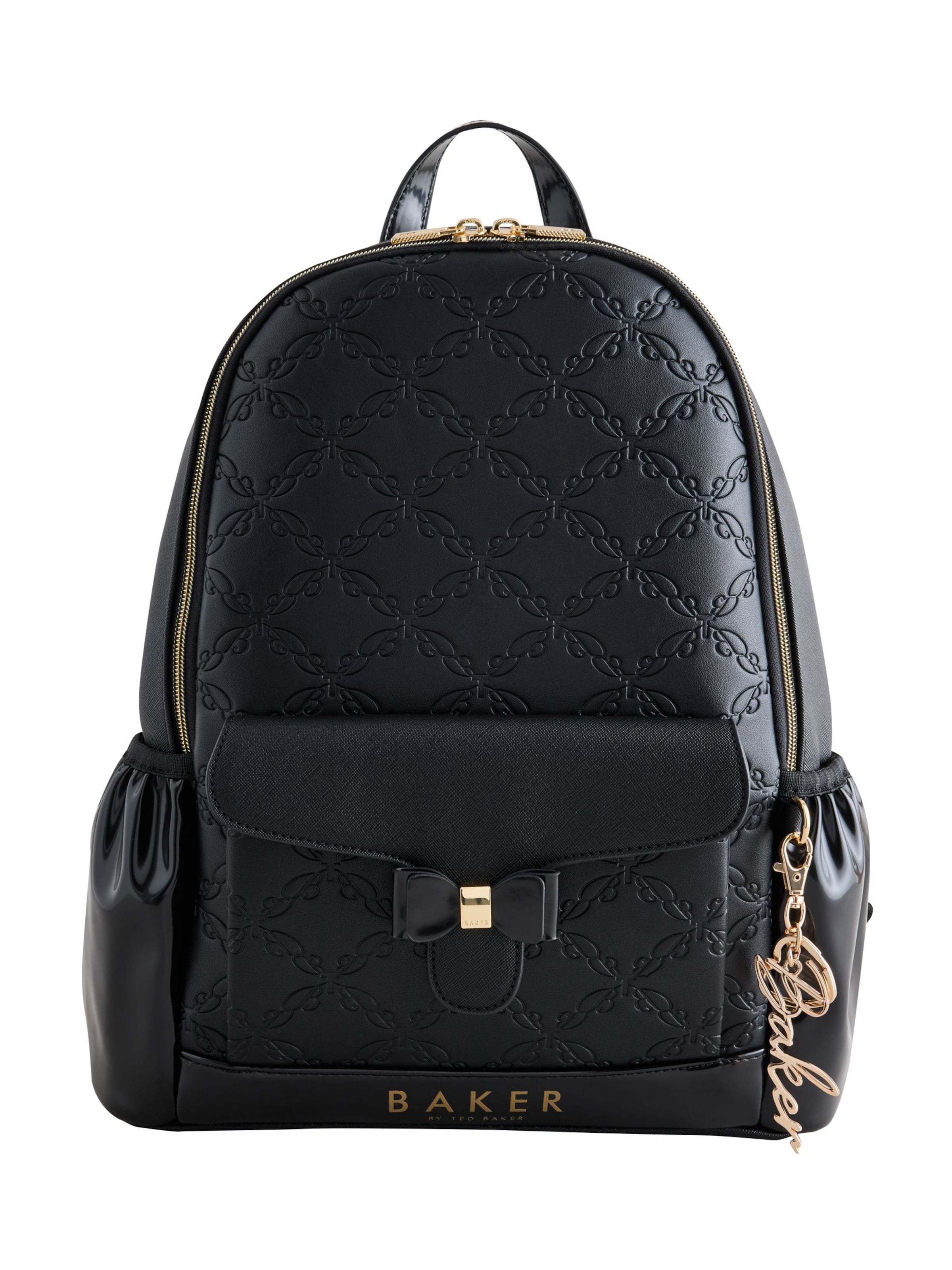 Baker by Ted Baker Rucksack in Schwarz: Vorderseite