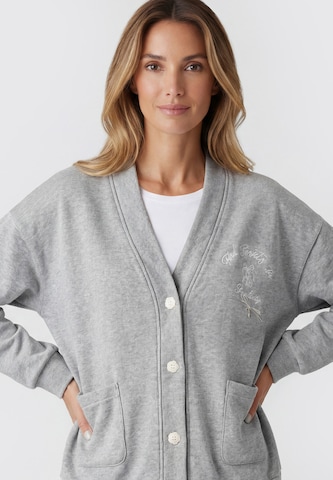 usha BLUE LABEL Sweat jacket in Grey