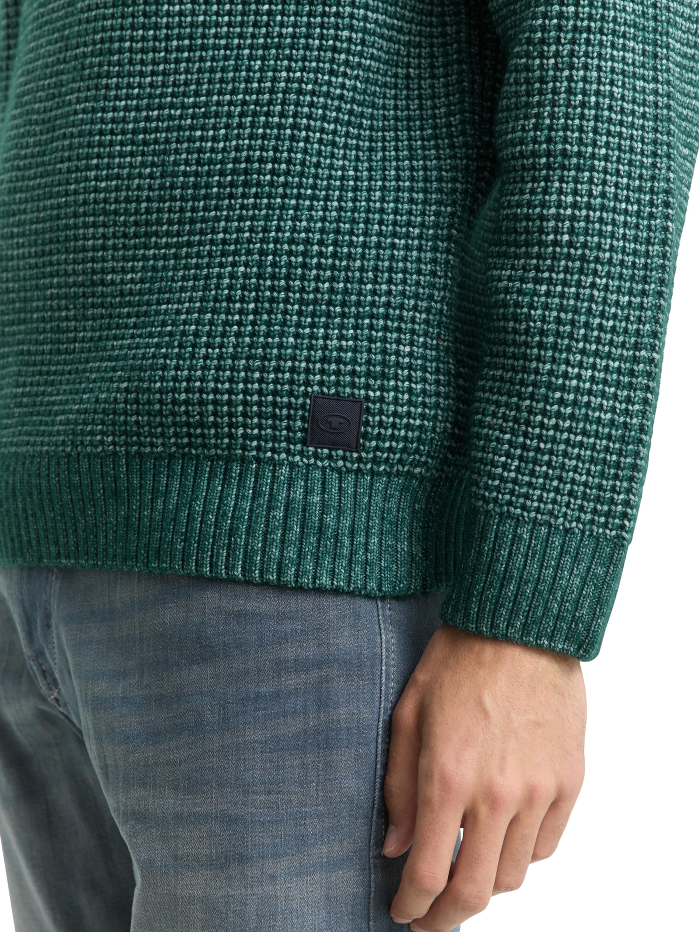 TOM TAILOR Свитер в Зеленый