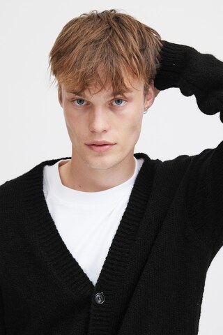!Solid Knit cardigan 'Hamed' in Black
