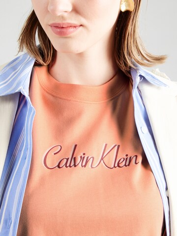 Calvin Klein Jeans Shirt '20s CLASSIC' in Oranje