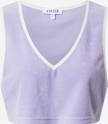 EDITED - Top em roxo: frente