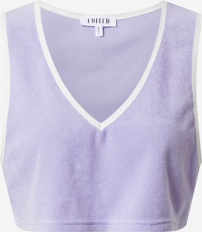 EDITED Top in Light purple / White, Item view