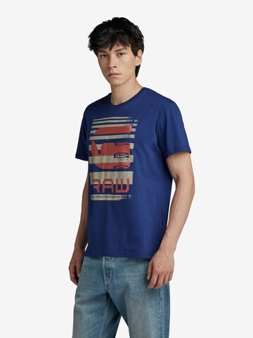 T-Shirt G-Star RAW en bleu