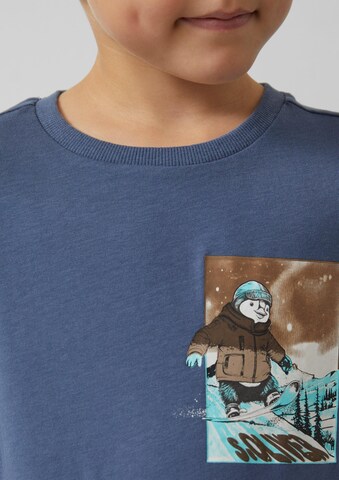 T-Shirt s.Oliver en bleu