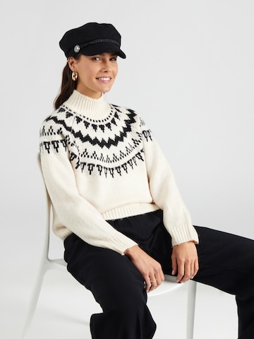 VERO MODA Sweter w kolorze beżowy: przód