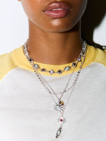 Bershka Kette in Silber