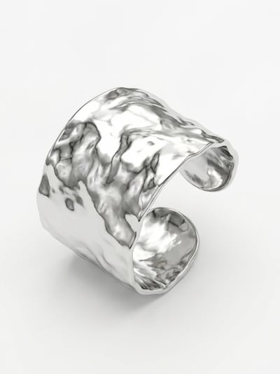 Kamiko Ring 'NAXOS' in de kleur Zilver, Productweergave