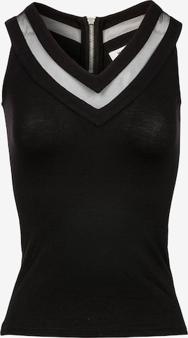 Morgan Toppi 'DZANA' värissä musta: etupuoli