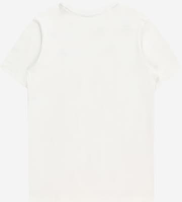 T-Shirt fonctionnel 'Essentials Small Logo' ADIDAS SPORTSWEAR en blanc