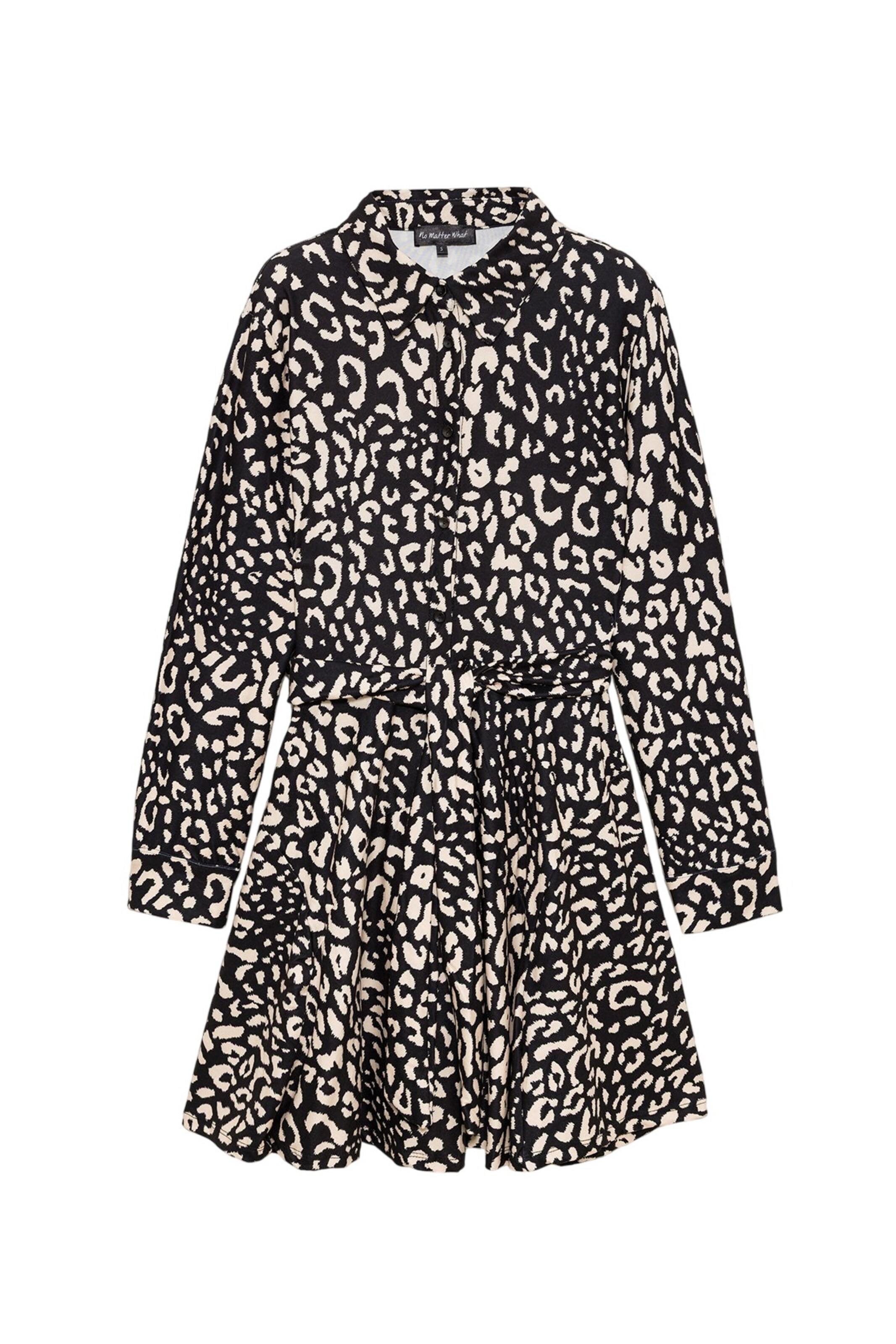 No Matter What Kleid 'Elbise' in Schwarz: Vorderseite