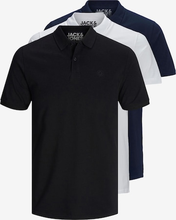 JACK & JONES Shirt 'JJBasic' in Blue: front