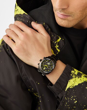 Plein Sport - Reloj analógico 'Wildcat' en negro