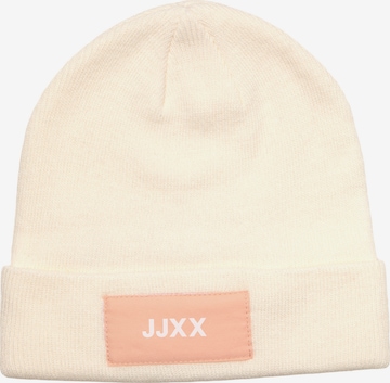 JJXX Beanie in White: front