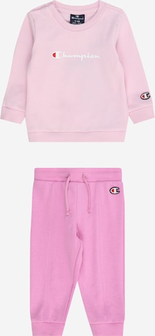 Champion Authentic Athletic Apparel Träningsoverall i rosa: framsida