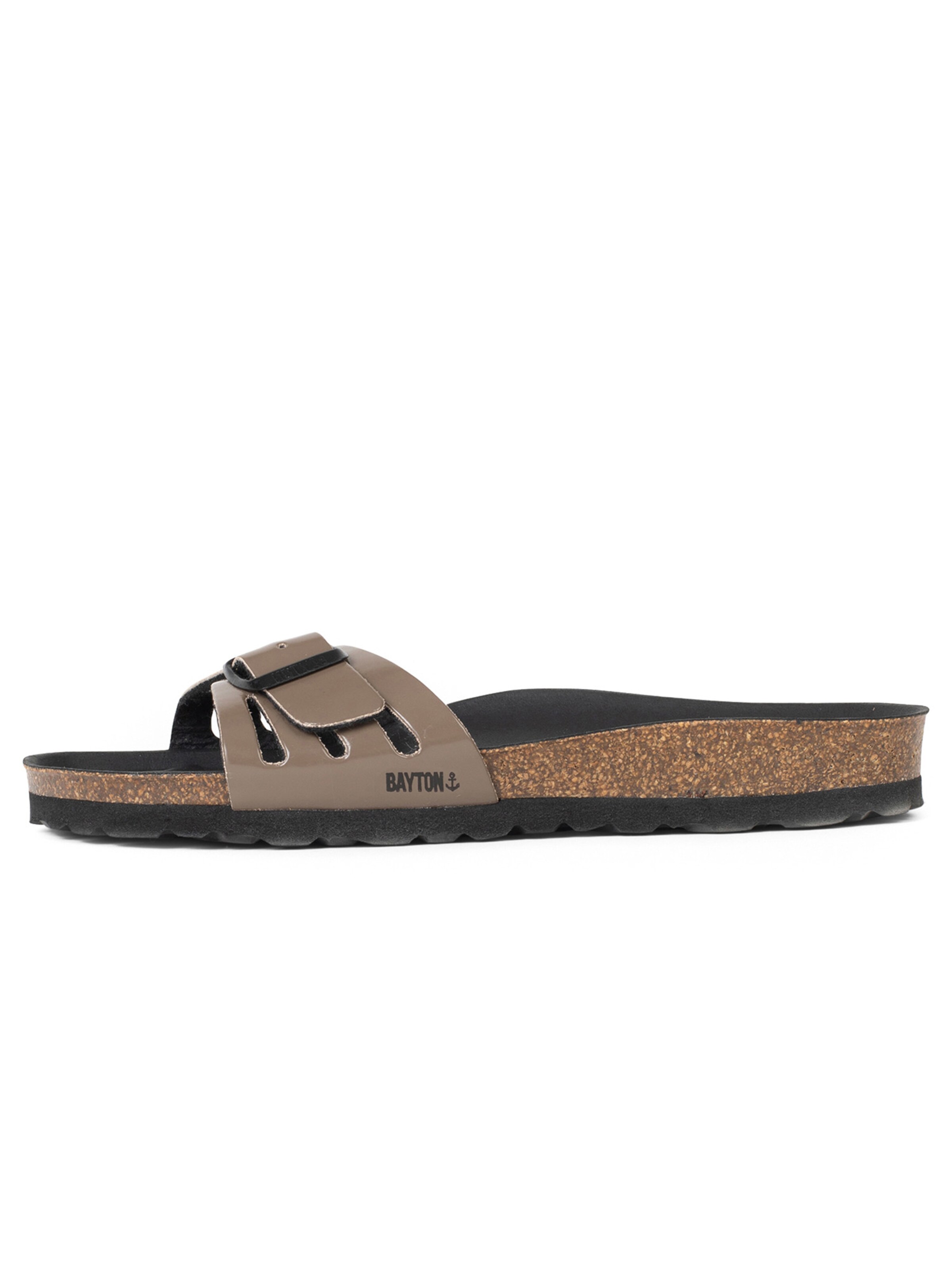 Zoccoletto 'Athena' di Bayton in beige: frontale