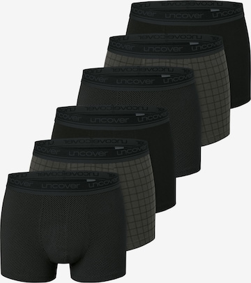 Boxers ' Cotton Series ' uncover by SCHIESSER en gris : devant