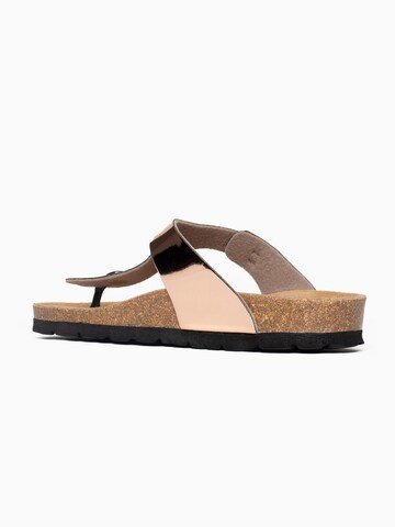 Bayton T-Bar Sandals 'Mercure' in Pink