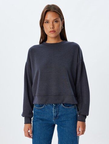 Koton Sweatshirt in Blue: front