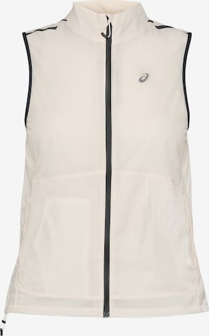 balta ASICS Sportinė liemenė 'METARUN': priekis