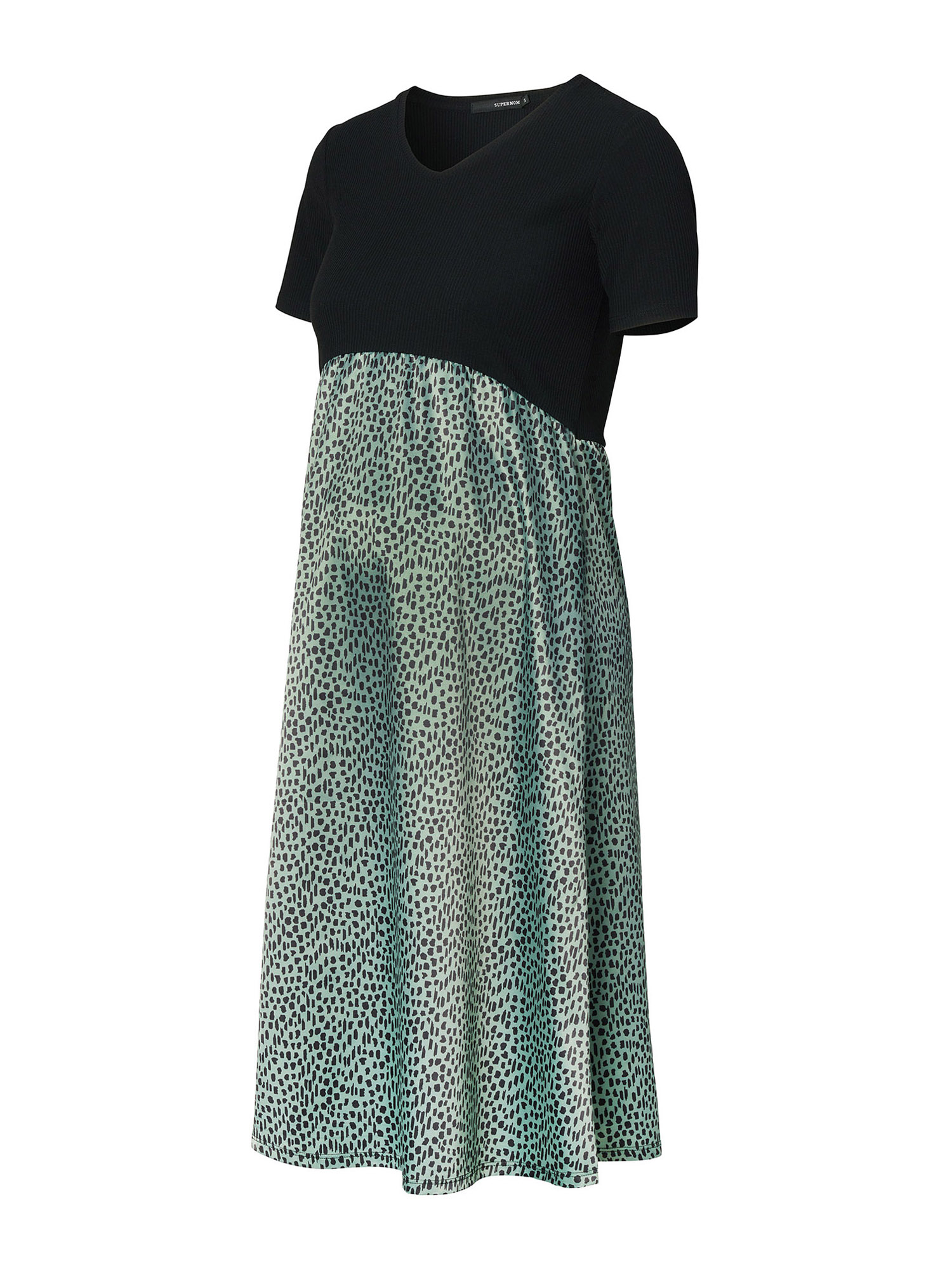 Odzież SArMY Supermom Sukienka Leopard w kolorze Miętowym 