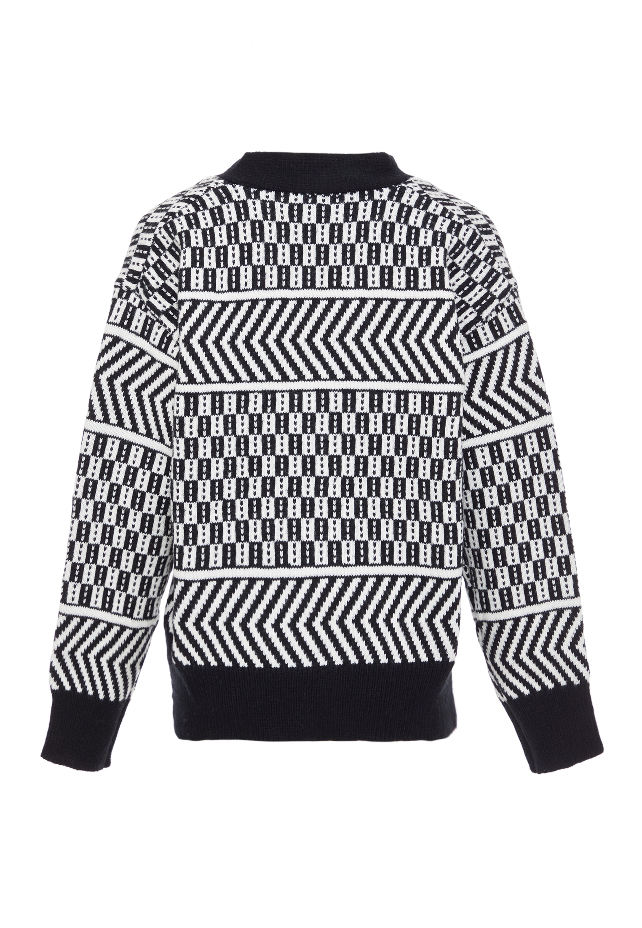 FENIA Вязаная кофта в Черный