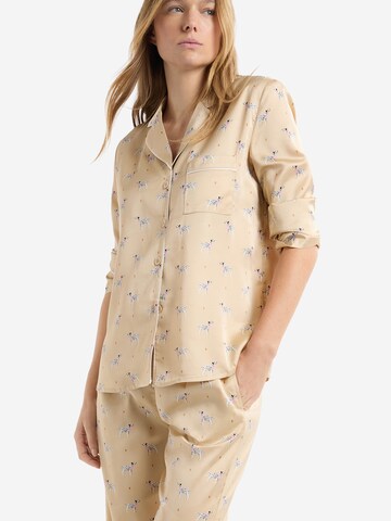 ETAM Slaapshirt 'HENRITA' in Beige