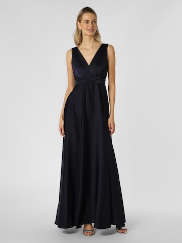 Marie Lund Abendkleid in Blau: predná strana