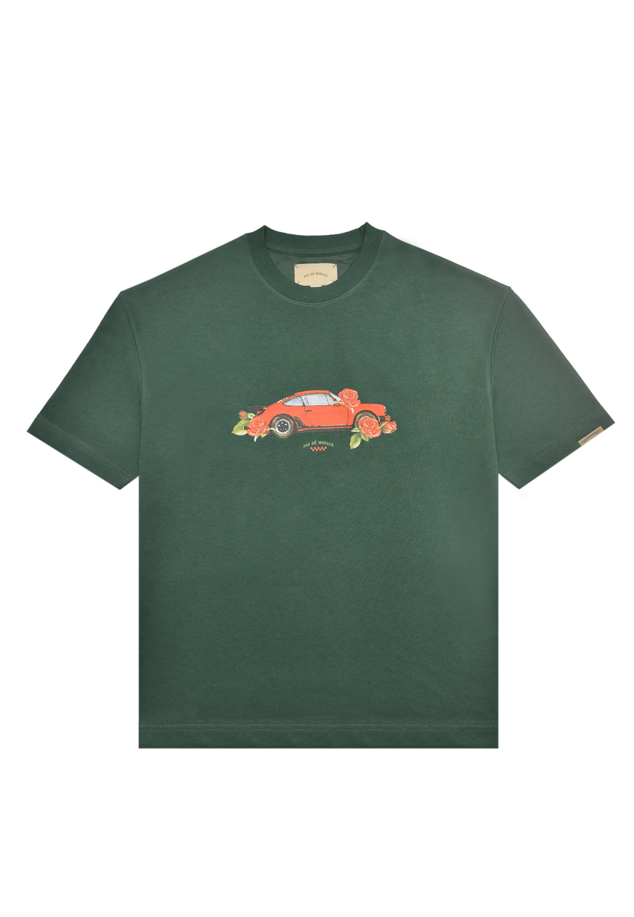 Pas De Monaco Shirt 'MONOPOSTO' in Green: front