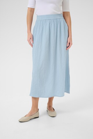 Kaffe - Saia 'KAOrina' em azul: frente