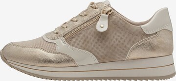 JANA Sneakers laag in Beige