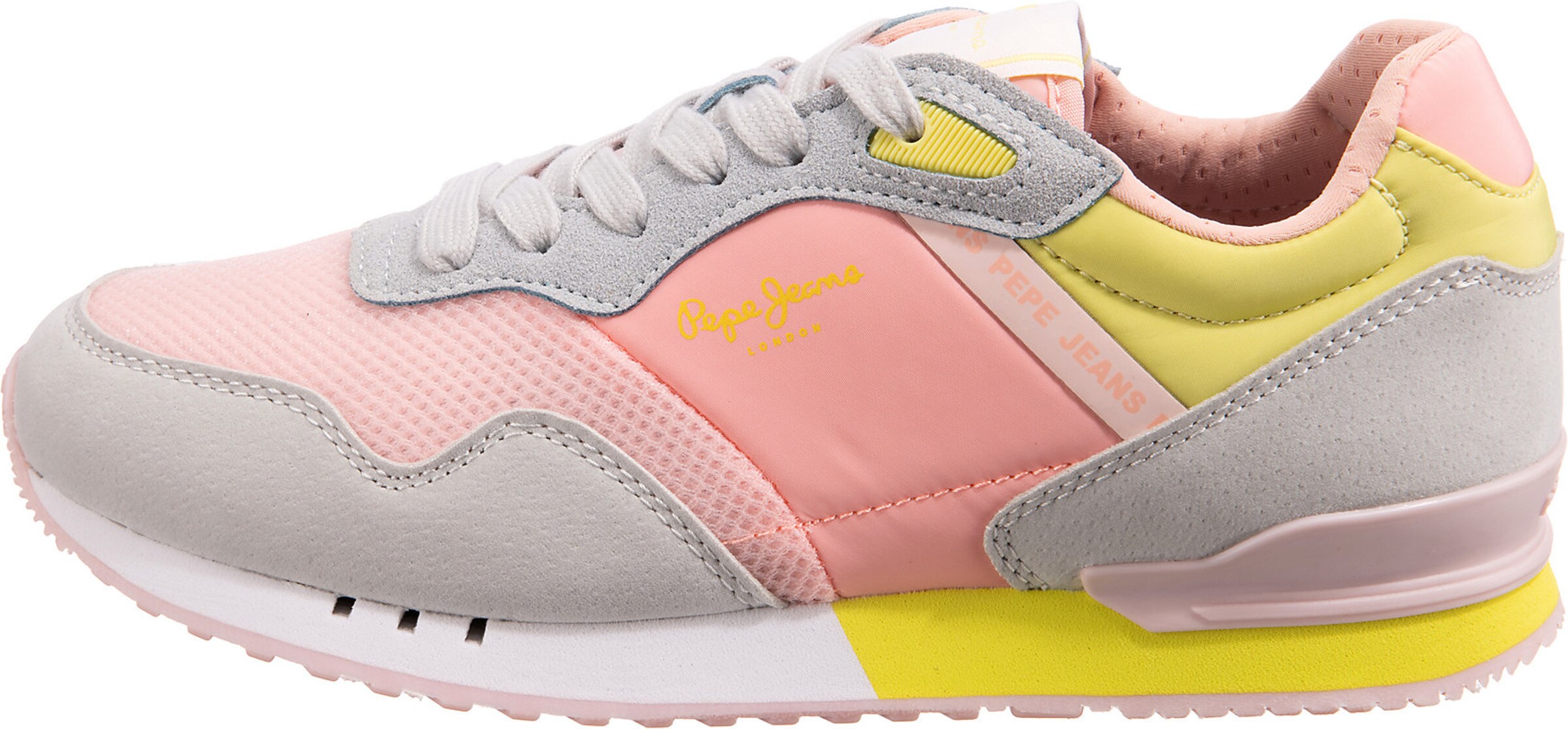 Baskets basses 'London' Pepe Jeans en rose