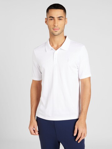 SKECHERS - Camiseta funcional en blanco: frente