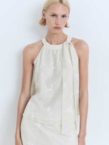 MANGO Topp 'TANIA' i beige: framsida