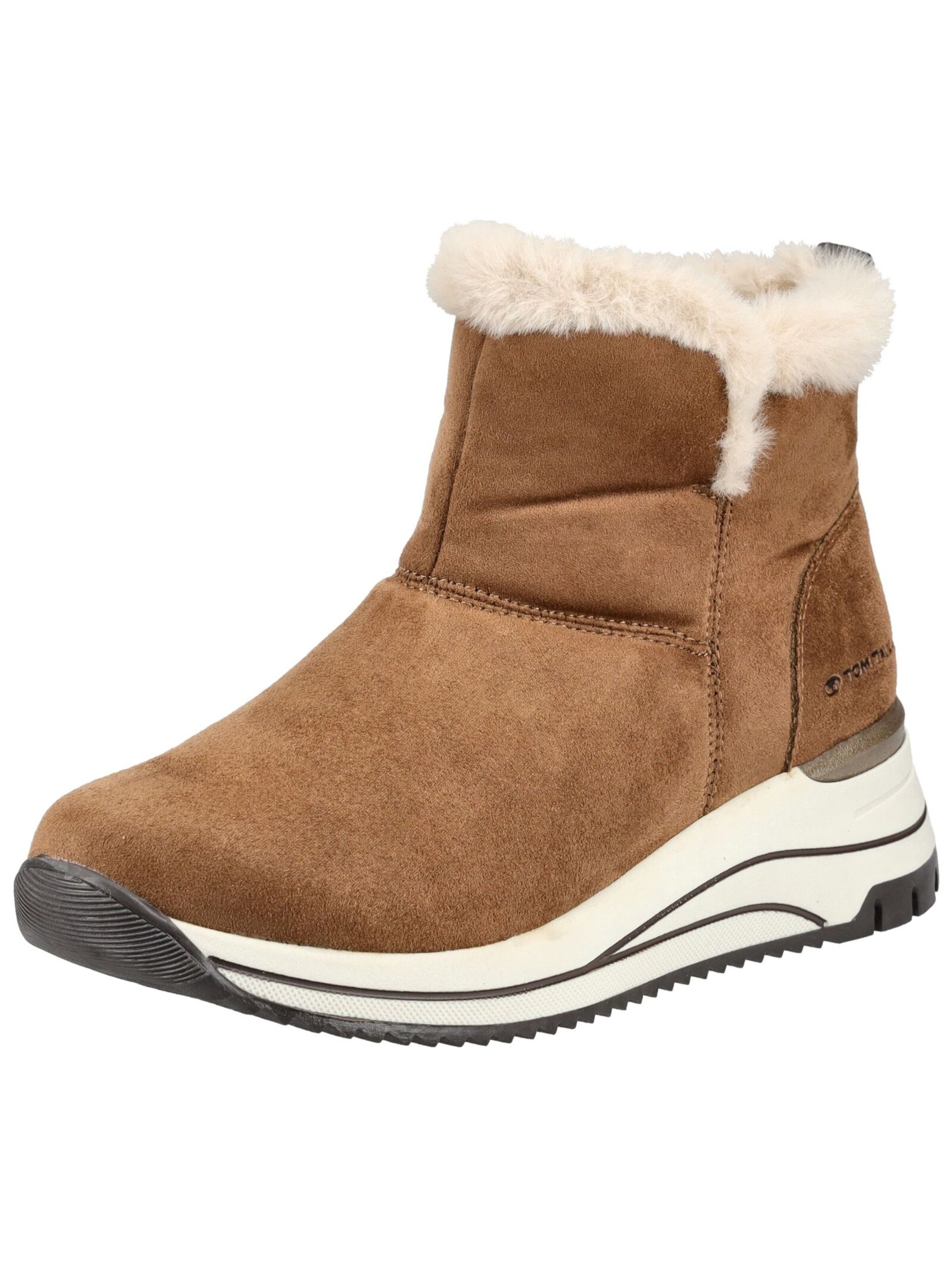 TOM TAILOR Boots in Brown