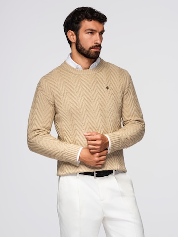 Ombre Sweater in Beige