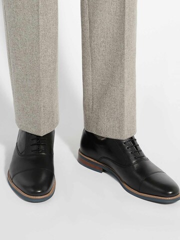 Dune LONDON Veterschoen 'Stanlakes' in Zwart