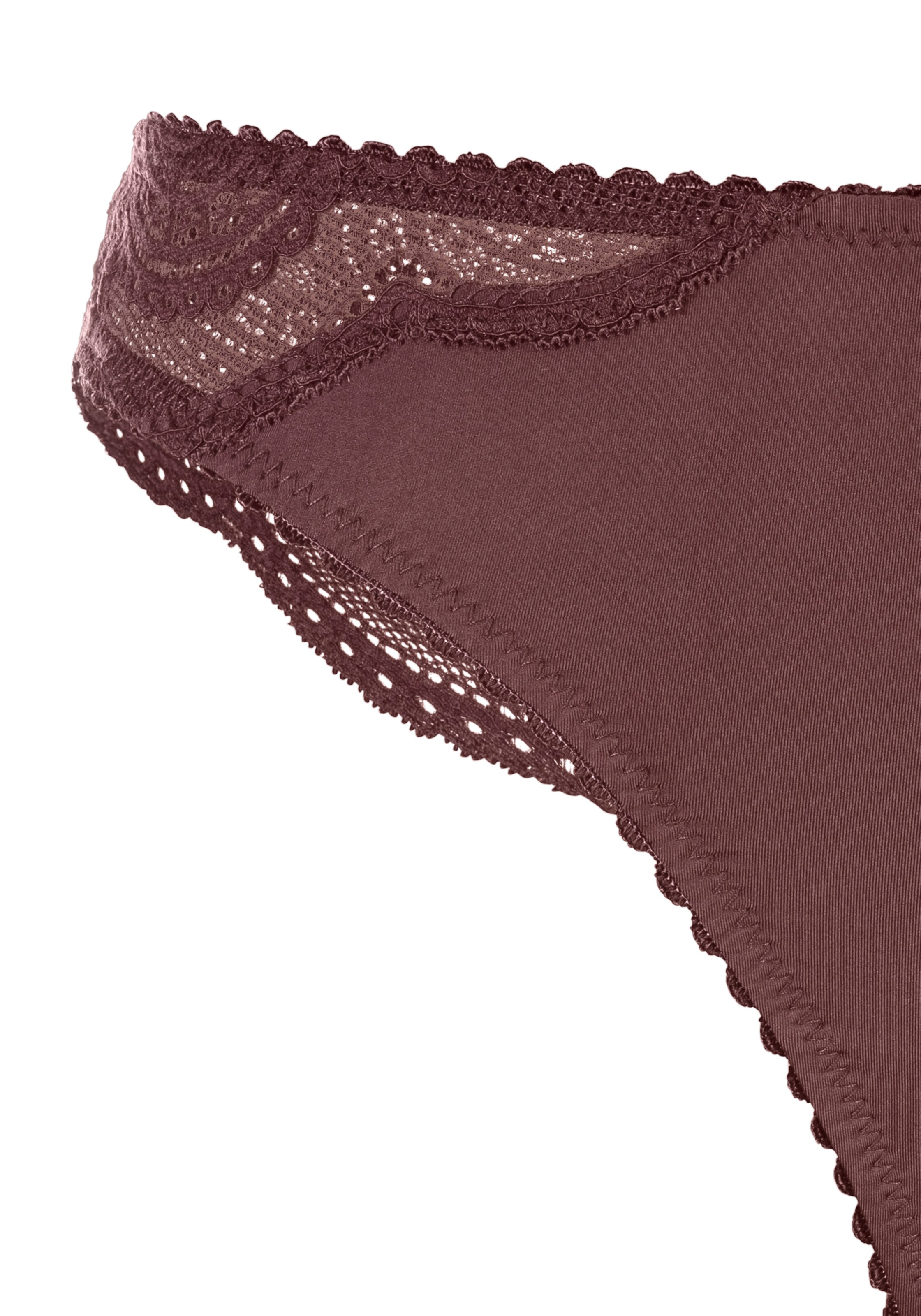 LASCANA Thong in Purple