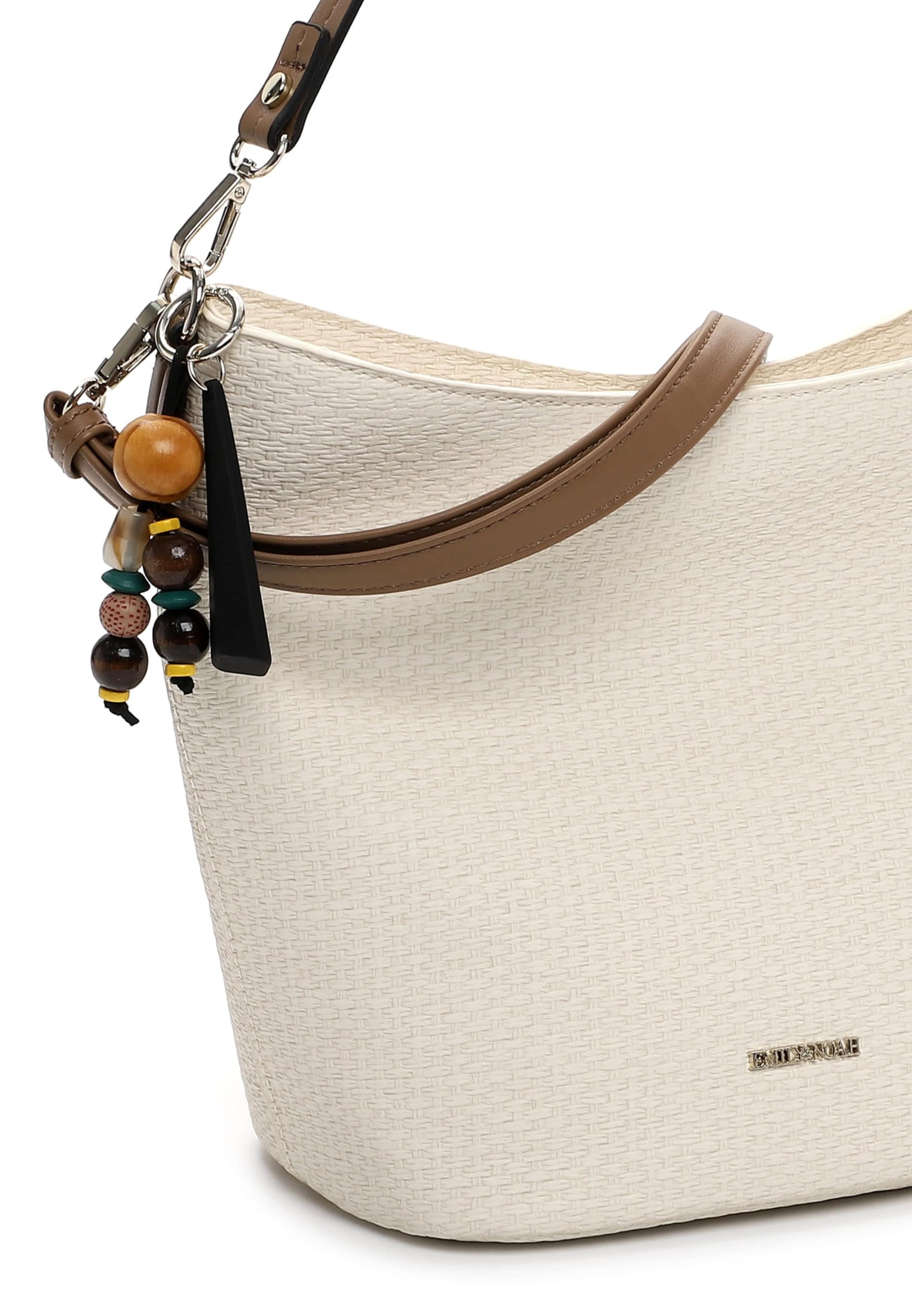 Emily & Noah Skuldertaske 'Johanna' i beige