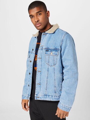 RVCA Between-season jacket 'WAYLON' in Blue: front