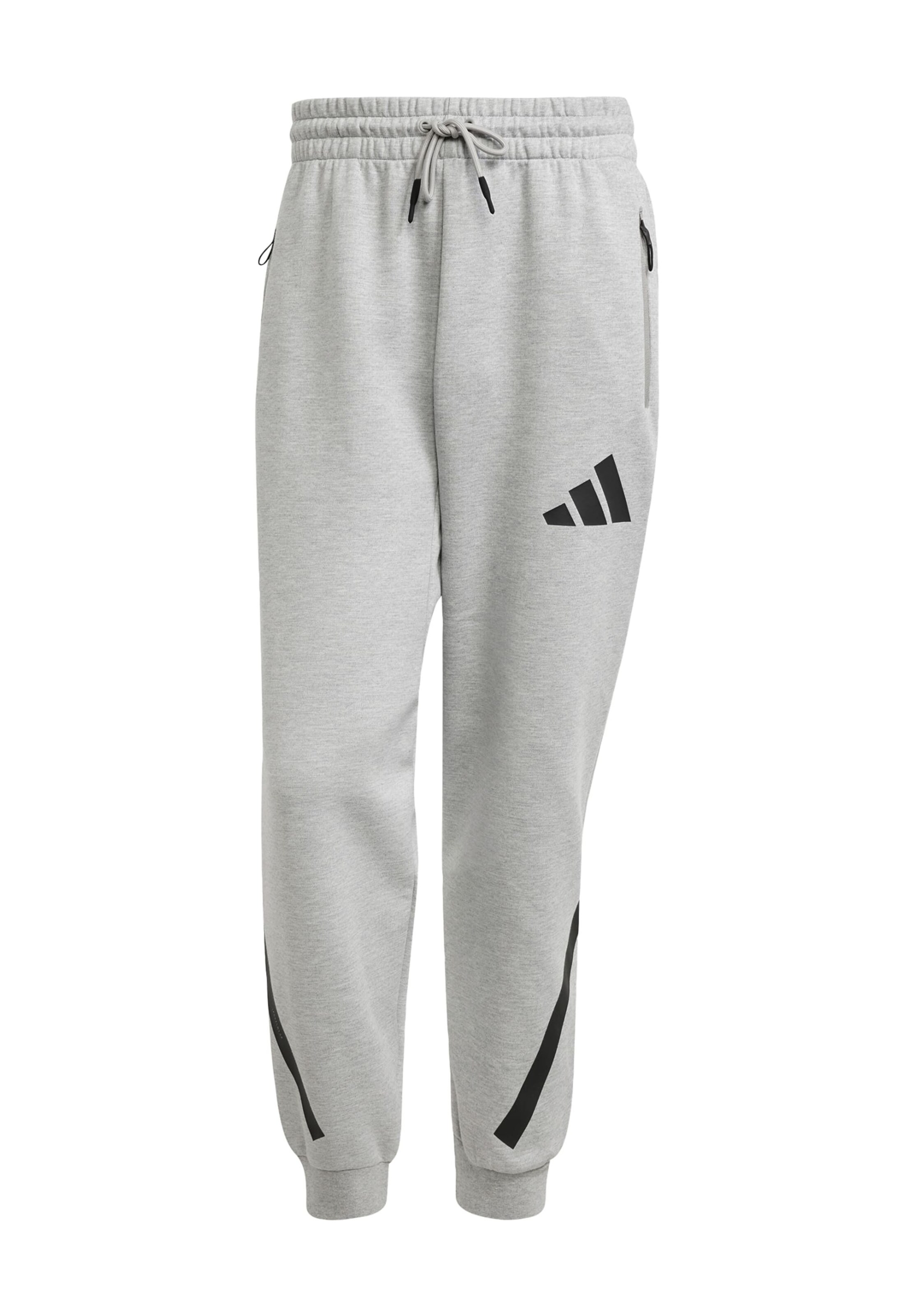 ADIDAS SPORTSWEARTapered Sportske hlače 'Z.N.E.' - siva boja