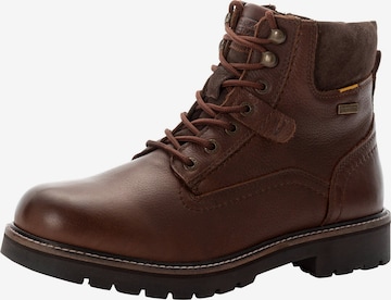 CAMEL ACTIVE Lace-Up Boots in Brown: front