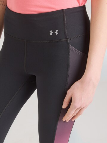 UNDER ARMOUR Skinny Workout Pants 'UA Velociti' in Black