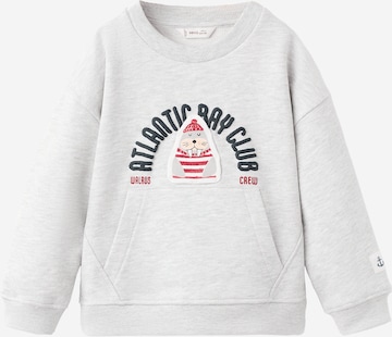 MANGO KIDS Collegepaita 'FATLAN' värissä harmaa: etupuoli