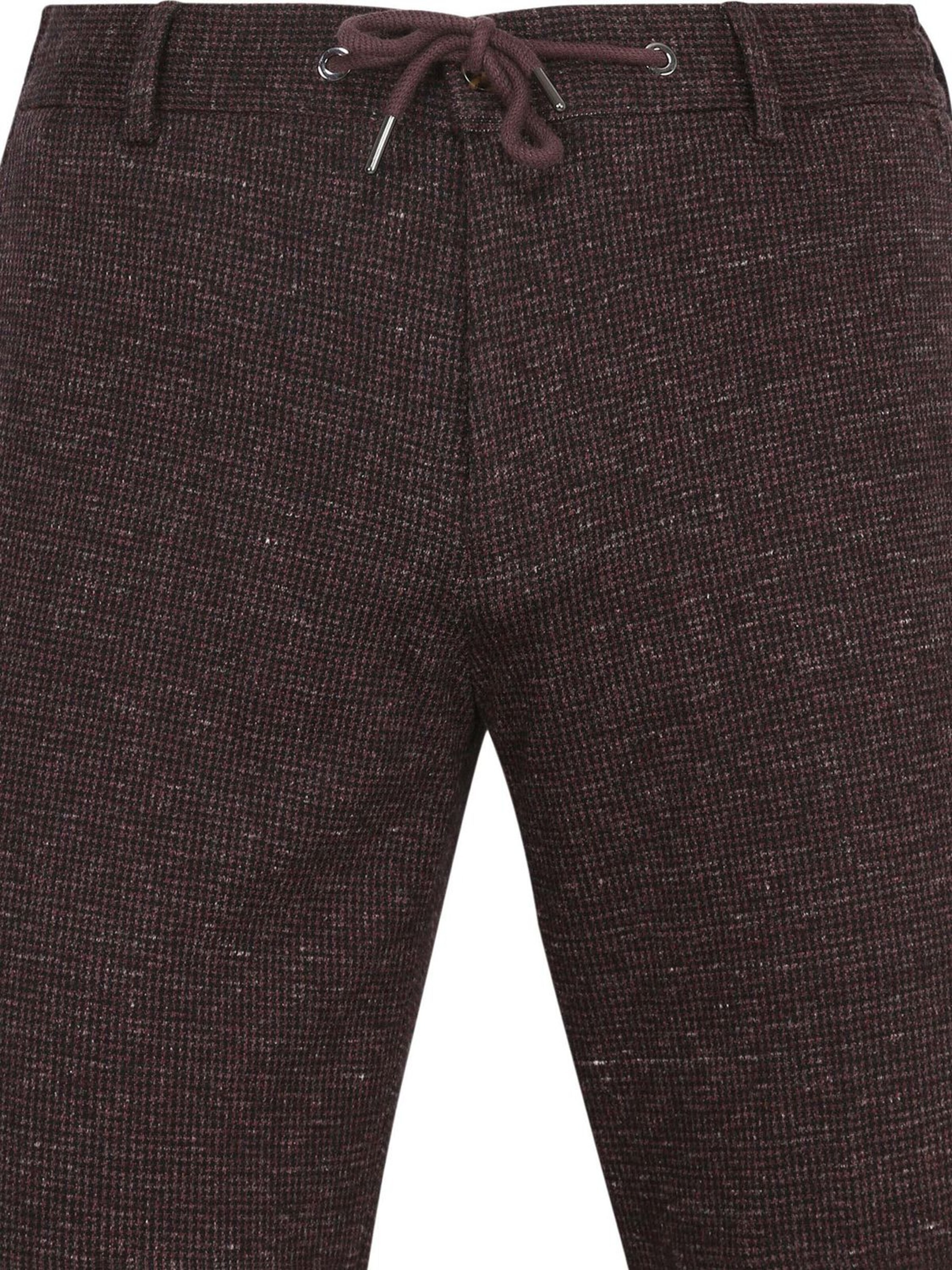 Suitable Slim fit Chino trousers 'Das' in Red