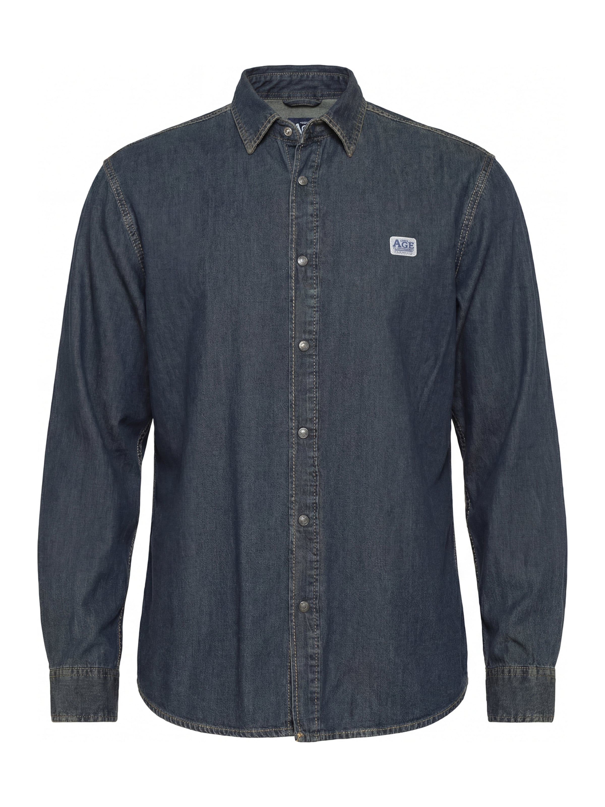 Carrera Jeans Shirt 'Replica 2 Denim'‌‌‌ in Blau: Vorderseite